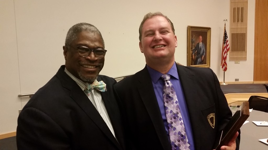 Mayor James and Bill Lindsey